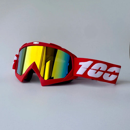 100 Off-road Goggles Motocross Glasses Motorcycle Sunglasses Man MTB ATV Mask Windproof Protection Skiing Cycling Racing Goggles