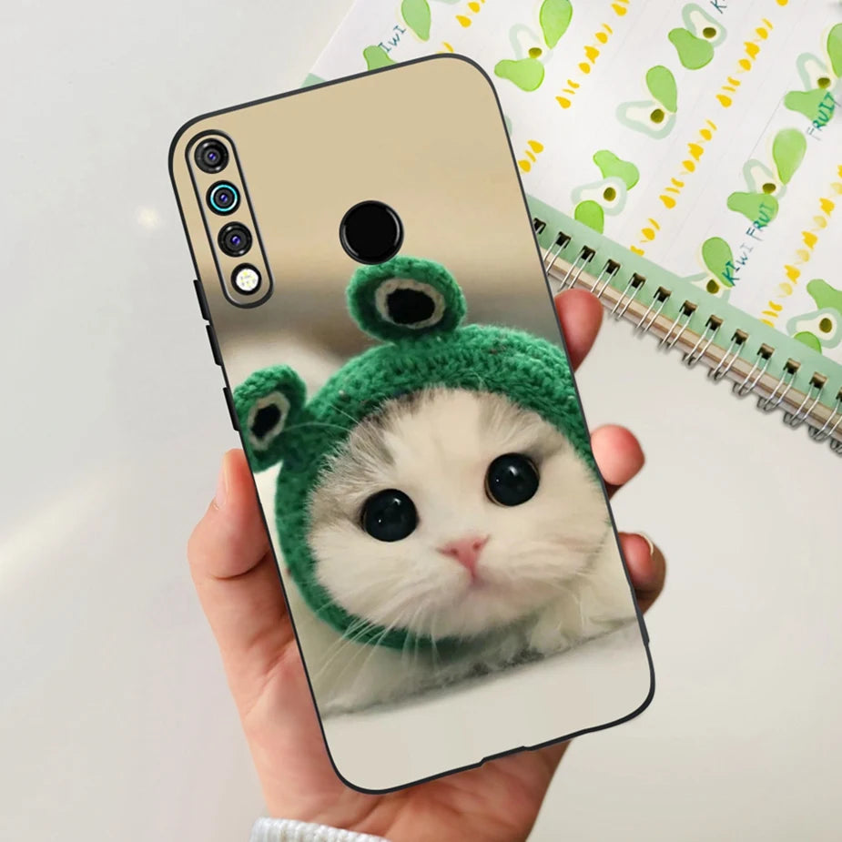 For Tecno Camon 12 Case Spark 4 KC8 Cute Cartoon Cover Soft Silicone Phone Case For Tecno Spark 4 Camon12 CC7S Back Cover Bumper