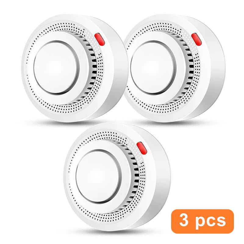 Tuya Smart WiFi Smoke Sensor Fire Protection Smoke Detector 85dB Sound Security System Firefighters Smartlife APP Control