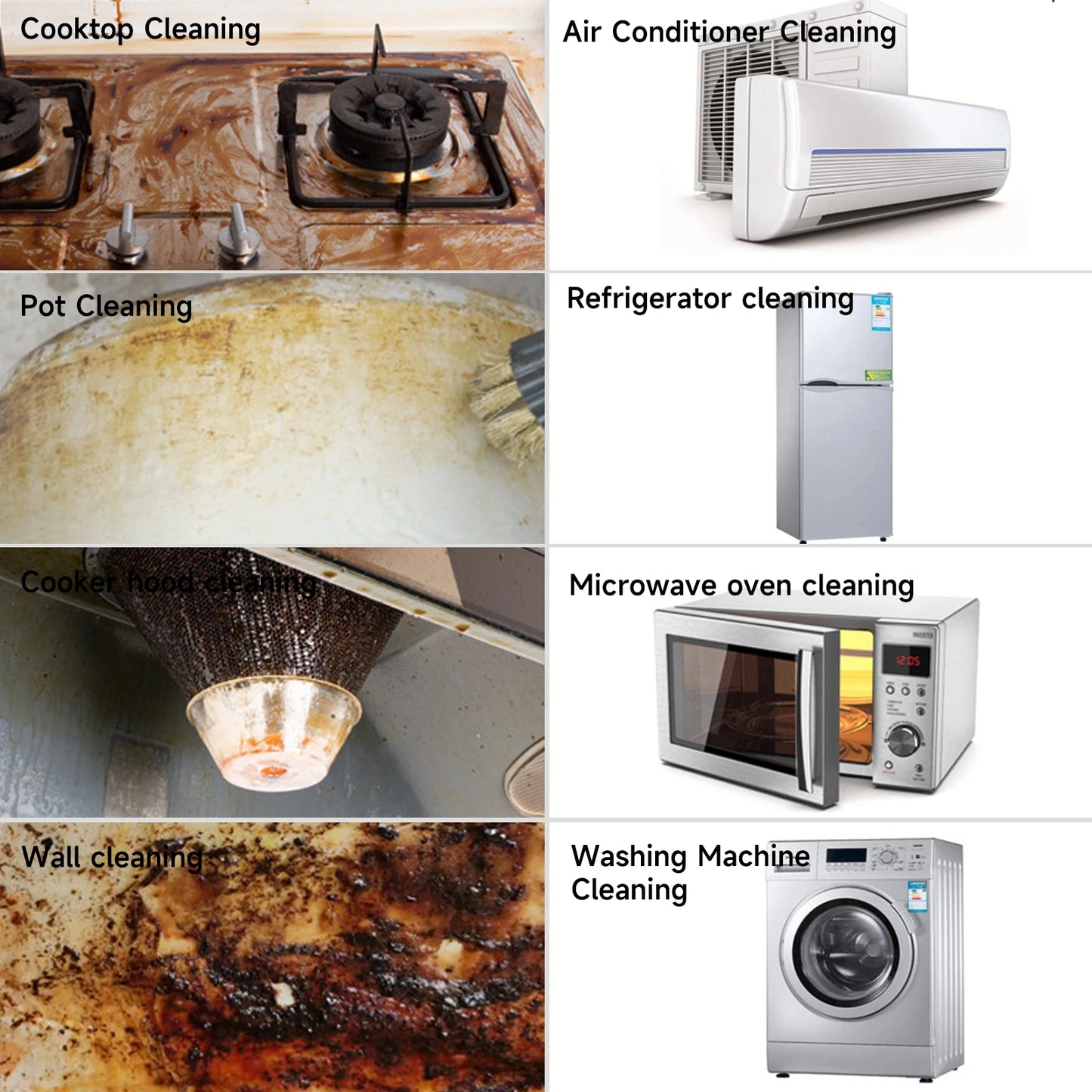 2500W Steam Cleaner High Pressure＆Temperature 105°C 3BAR Fast Heating 6-Speed 900ml Tank for Home/Car/Kitchen/Bathroom Cleaning