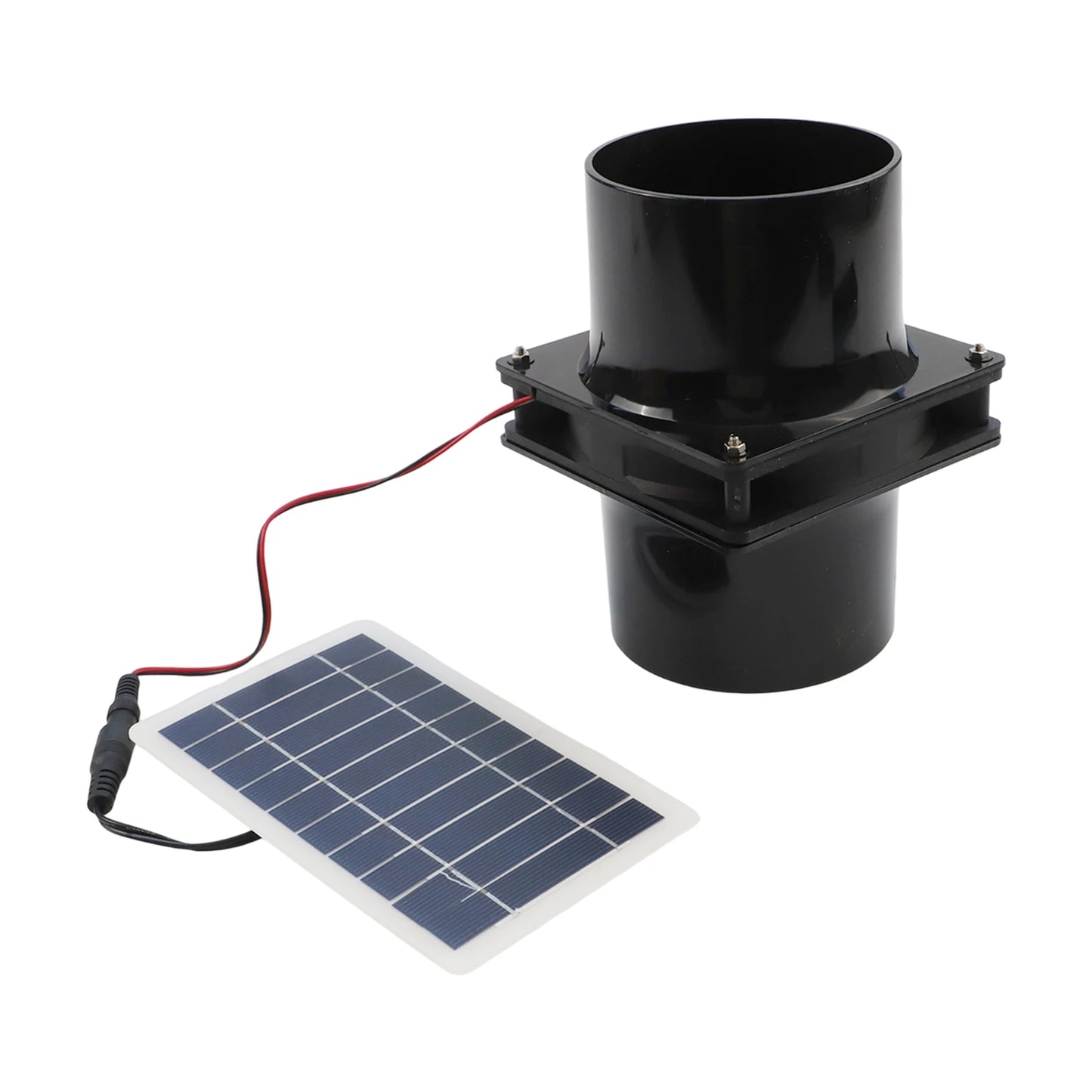 12V Solar Ventilation Fan 12V Ventilation Fan Generator Efficient Airflow Quick Installation Robust ABS Material