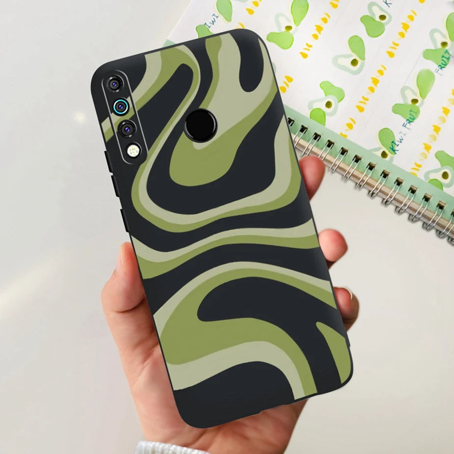 For Tecno Camon 12 Case Spark 4 KC8 Cute Cartoon Cover Soft Silicone Phone Case For Tecno Spark 4 Camon12 CC7S Back Cover Bumper