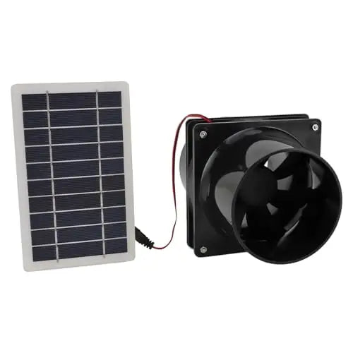 12V Solar Ventilation Fan 12V Ventilation Fan Generator Efficient Airflow Quick Installation Robust ABS Material