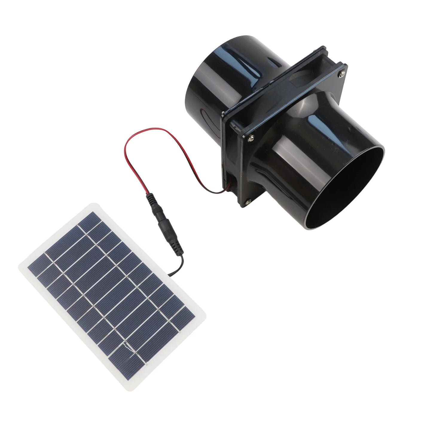 12V Solar Ventilation Fan 12V Ventilation Fan Generator Efficient Airflow Quick Installation Robust ABS Material