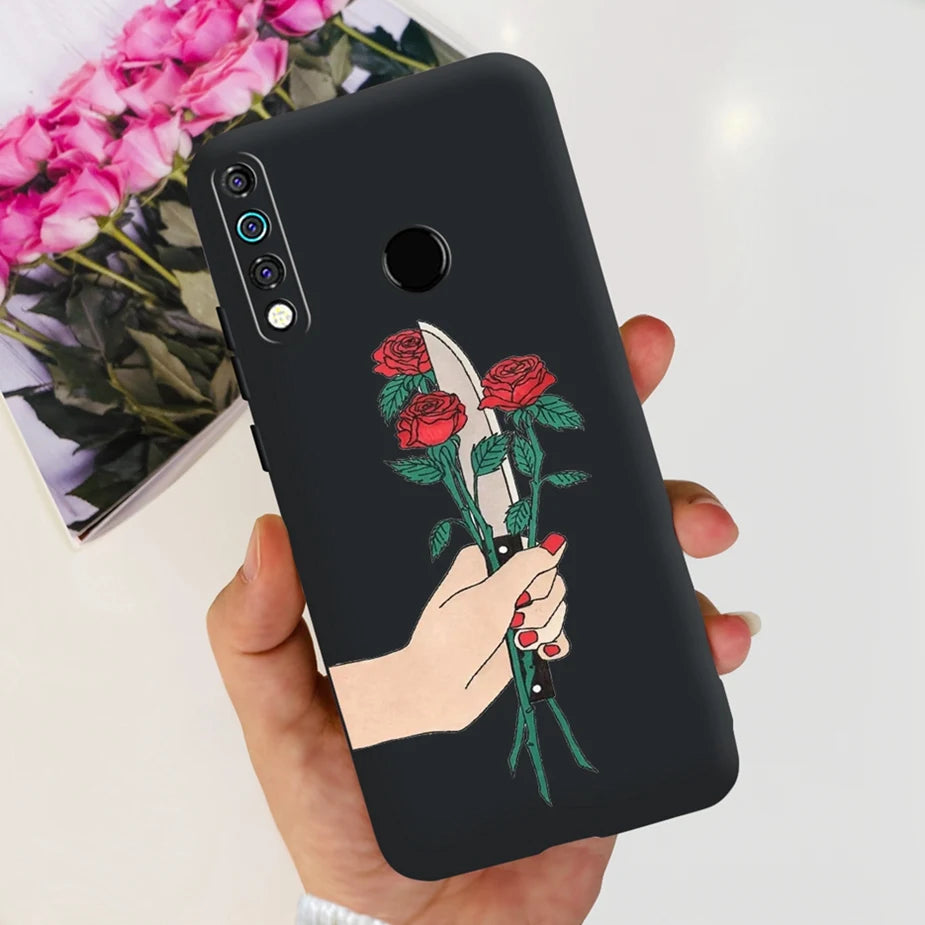 For Tecno Camon 12 Case Spark 4 KC8 Cute Cartoon Cover Soft Silicone Phone Case For Tecno Spark 4 Camon12 CC7S Back Cover Bumper