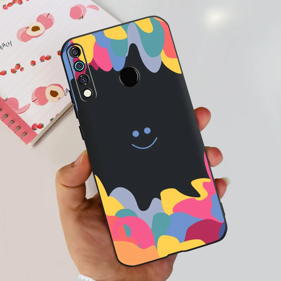 For Tecno Camon 12 Case Spark 4 KC8 Cute Cartoon Cover Soft Silicone Phone Case For Tecno Spark 4 Camon12 CC7S Back Cover Bumper