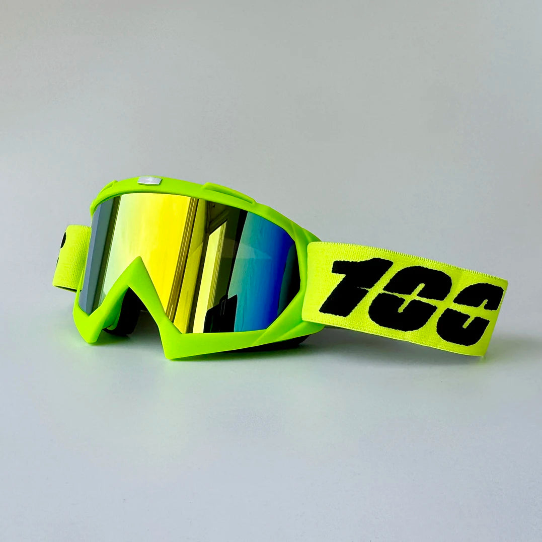 100 Off-road Goggles Motocross Glasses Motorcycle Sunglasses Man MTB ATV Mask Windproof Protection Skiing Cycling Racing Goggles