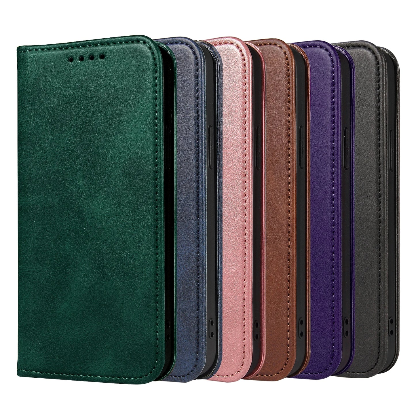 Redmi 13C 12C 10C 9C 9A Magnetic Phone Case for Xiaomi Redmi Note 13 12 11 10 9 8 Pro Plus 13R 12S 11S Cases Leather Flip Cover