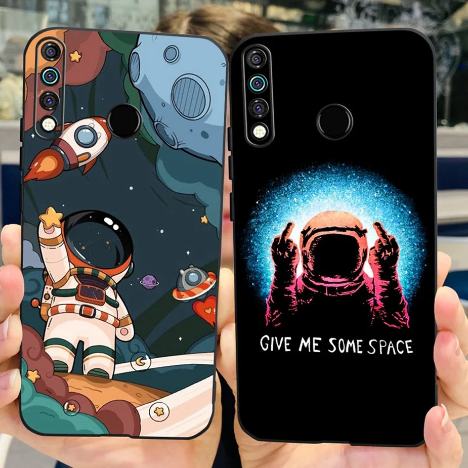 For Tecno Camon 12 Case Spark 4 KC8 Cute Cartoon Cover Soft Silicone Phone Case For Tecno Spark 4 Camon12 CC7S Back Cover Bumper