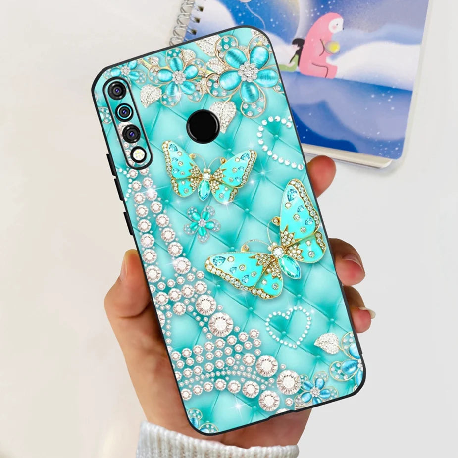 For Tecno Camon 12 Case Spark 4 KC8 Cute Cartoon Cover Soft Silicone Phone Case For Tecno Spark 4 Camon12 CC7S Back Cover Bumper