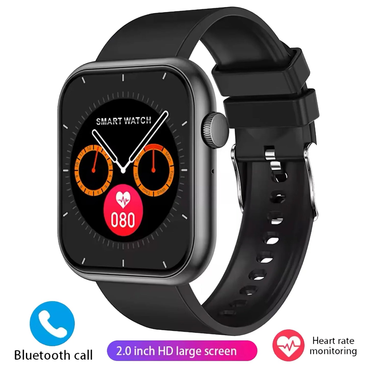 for iPhone 15 Pro Max 14 15 Plus 13 12 Smart Watch Blood Pressure Waterproof Smartwatch Heart Rate Monitor Fitness Sport Watches