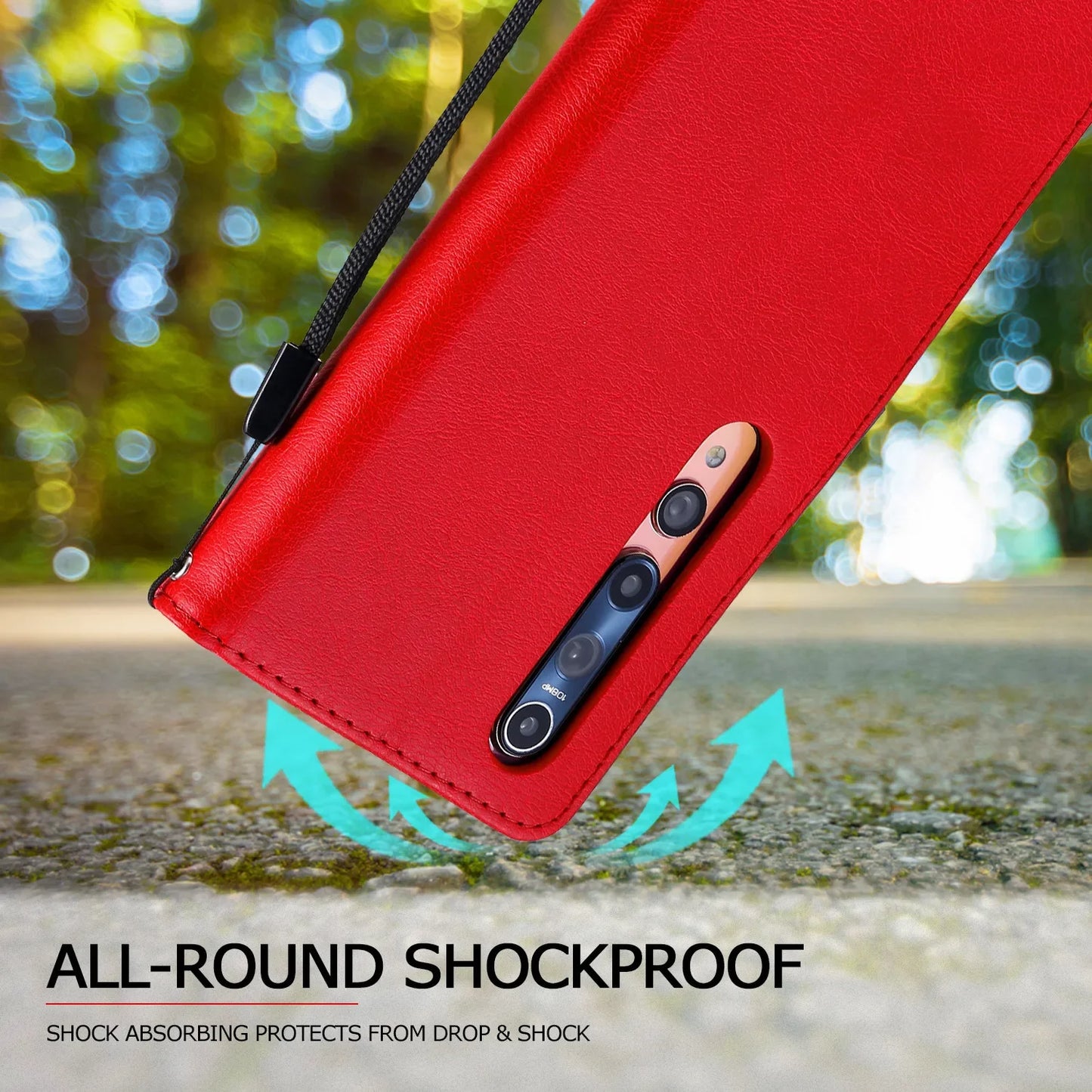 Leather Wallet Phone Case For Huawei Honor 30 50 70 90 Pro Honor 100 200 300 Pro 400 Lite Holder Card Slots Flip Stand Cover Bag