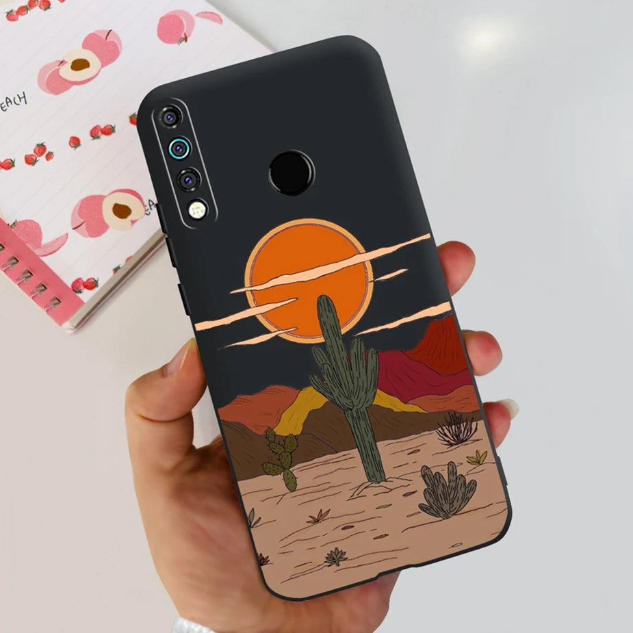 For Tecno Camon 12 Case Spark 4 KC8 Cute Cartoon Cover Soft Silicone Phone Case For Tecno Spark 4 Camon12 CC7S Back Cover Bumper