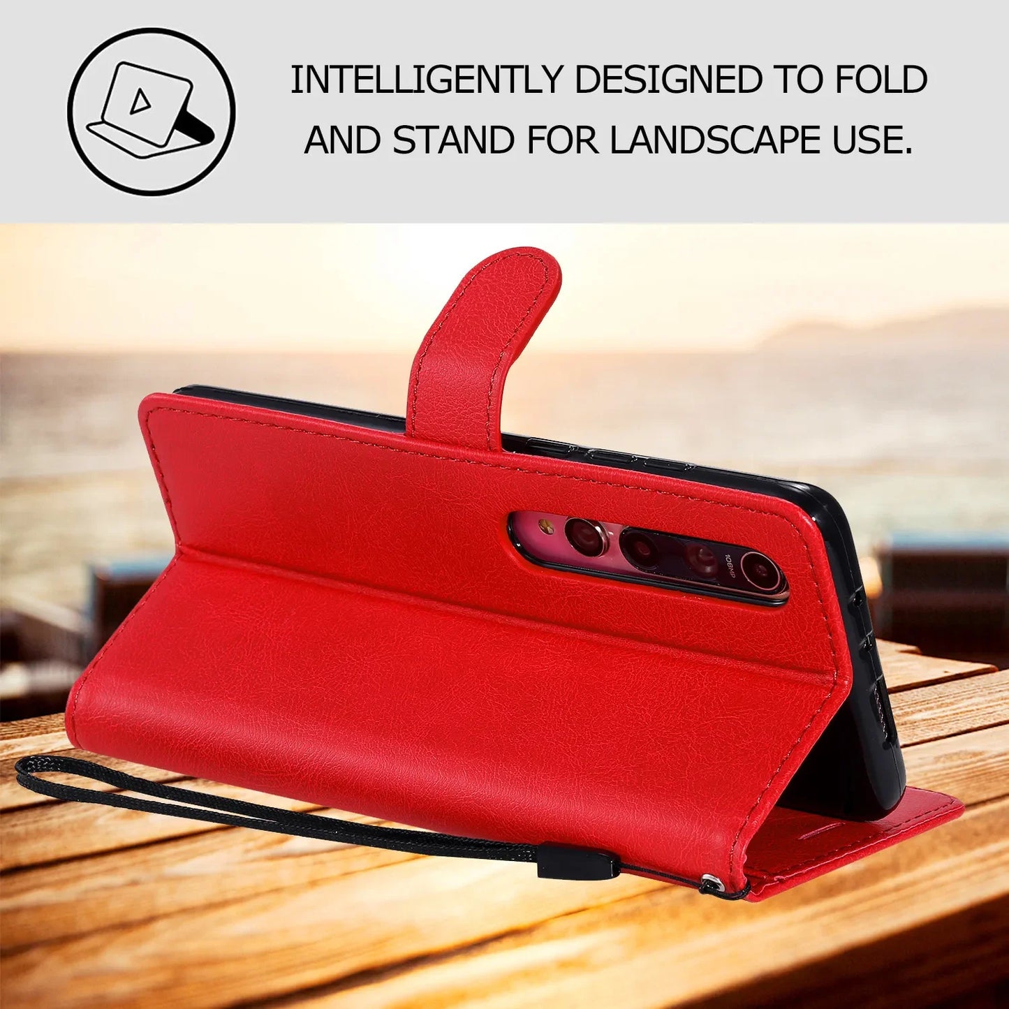 Leather Wallet Phone Case For Huawei Honor 30 50 70 90 Pro Honor 100 200 300 Pro 400 Lite Holder Card Slots Flip Stand Cover Bag