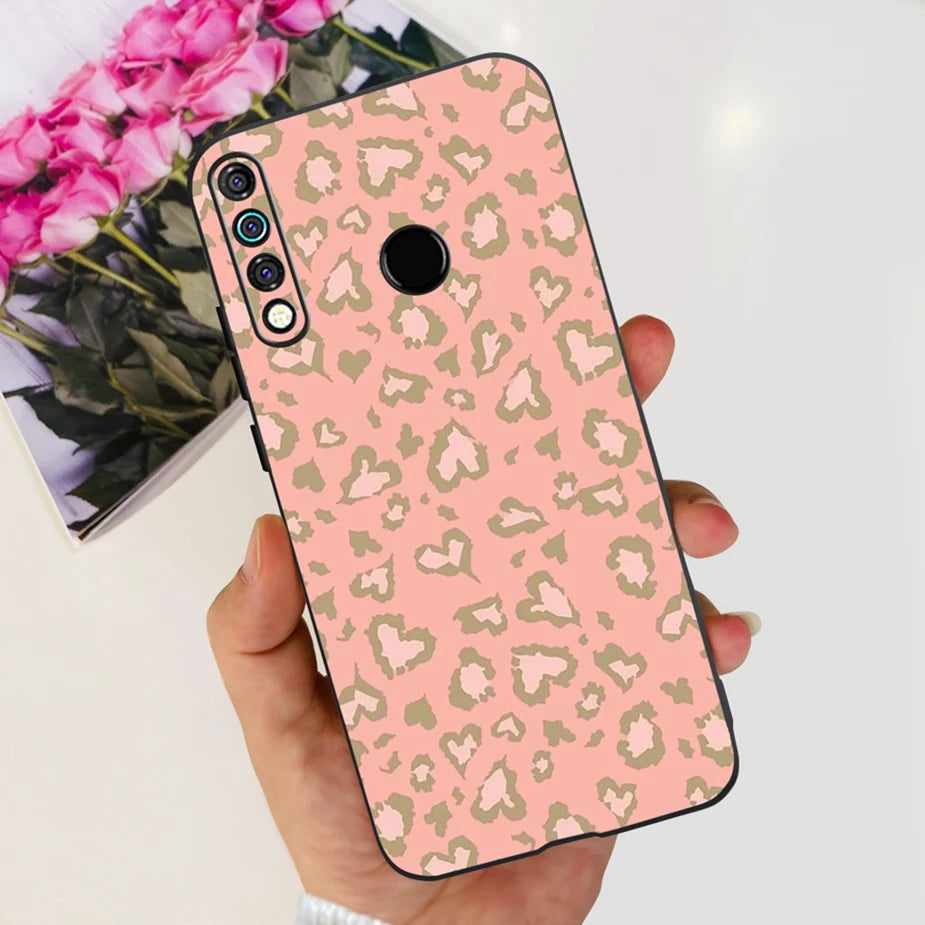 For Tecno Camon 12 Case Spark 4 KC8 Cute Cartoon Cover Soft Silicone Phone Case For Tecno Spark 4 Camon12 CC7S Back Cover Bumper
