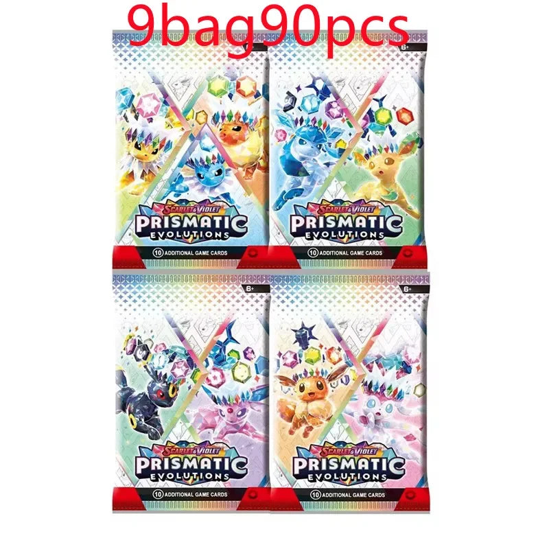 @Prismatic Evolutions 360Pcs Pokemon Card Journey Together Stellar Crown 151 Ultra Prism English Booster Battle Transaction *///