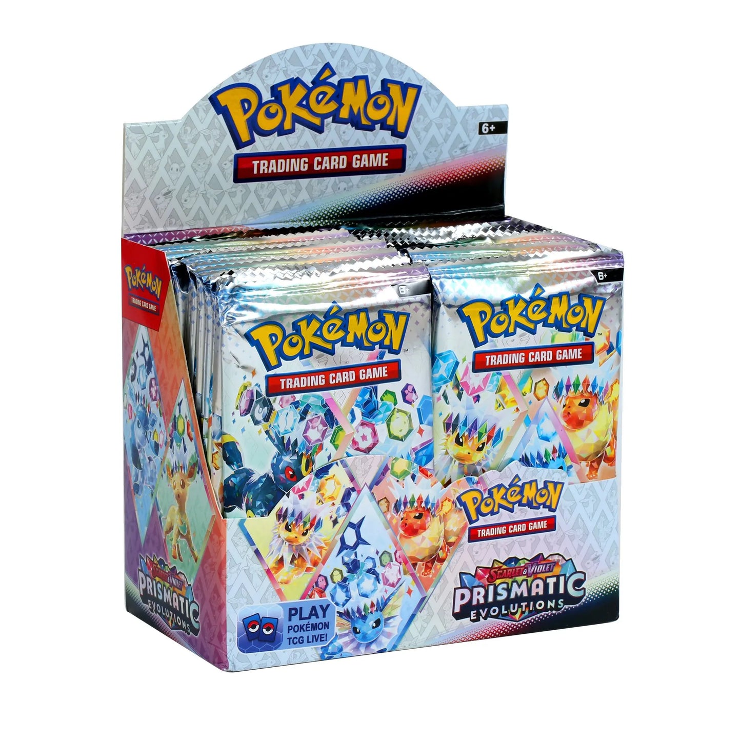 @Prismatic Evolutions 360Pcs Pokemon Card Journey Together Stellar Crown 151 Ultra Prism English Booster Battle Transaction *///