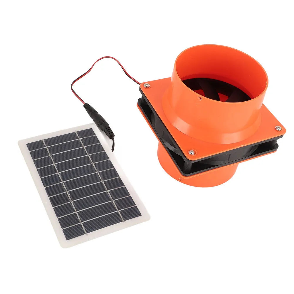 12V Solar Ventilation Fan 12V Ventilation Fan Generator Efficient Airflow Quick Installation Robust ABS Material