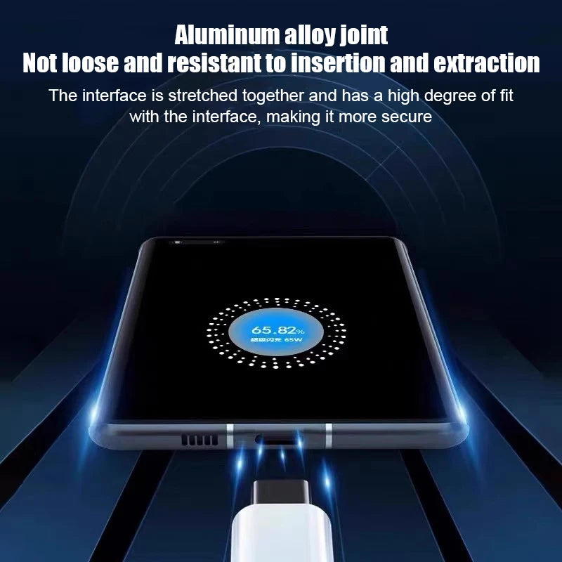 PD 33W Charger Supervooc Fast Charging Phone Charger For Xiaomi OPPO OnePlus realme USB Turbo Quick Charge Adapter Type C Cable