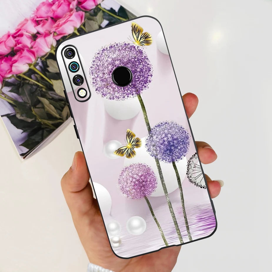 For Tecno Camon 12 Case Spark 4 KC8 Cute Cartoon Cover Soft Silicone Phone Case For Tecno Spark 4 Camon12 CC7S Back Cover Bumper