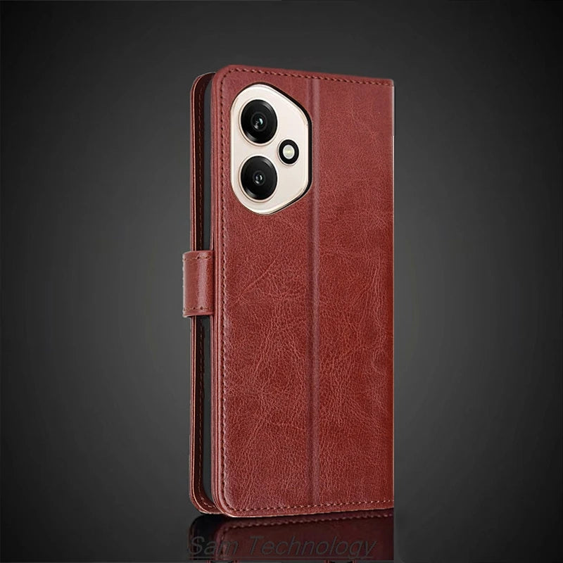 Card Holder Cover Case for Huawei Honor 400 Global DNY-NX9 6.55" Pu Leather Flip Cover Retro Wallet Phone Case Capa Fundas Coque