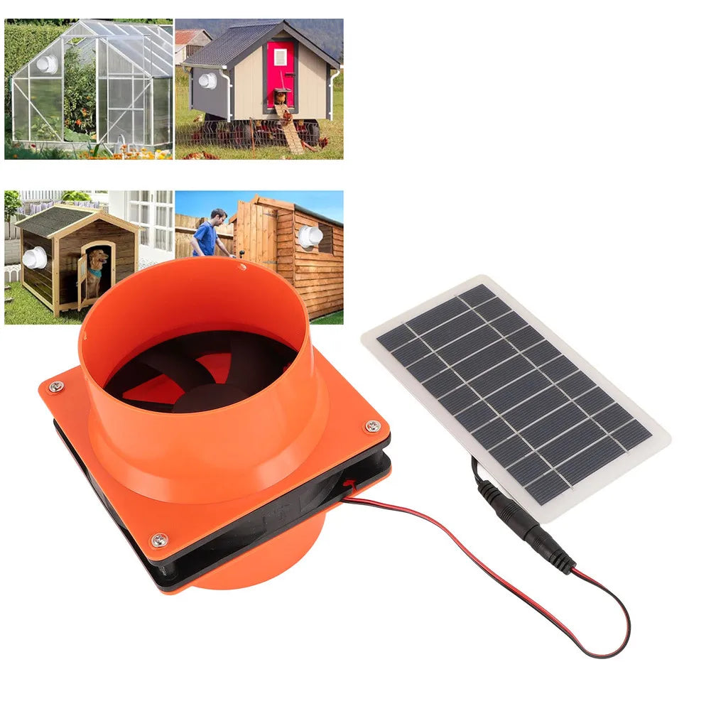 12V Solar Ventilation Fan 12V Ventilation Fan Generator Efficient Airflow Quick Installation Robust ABS Material