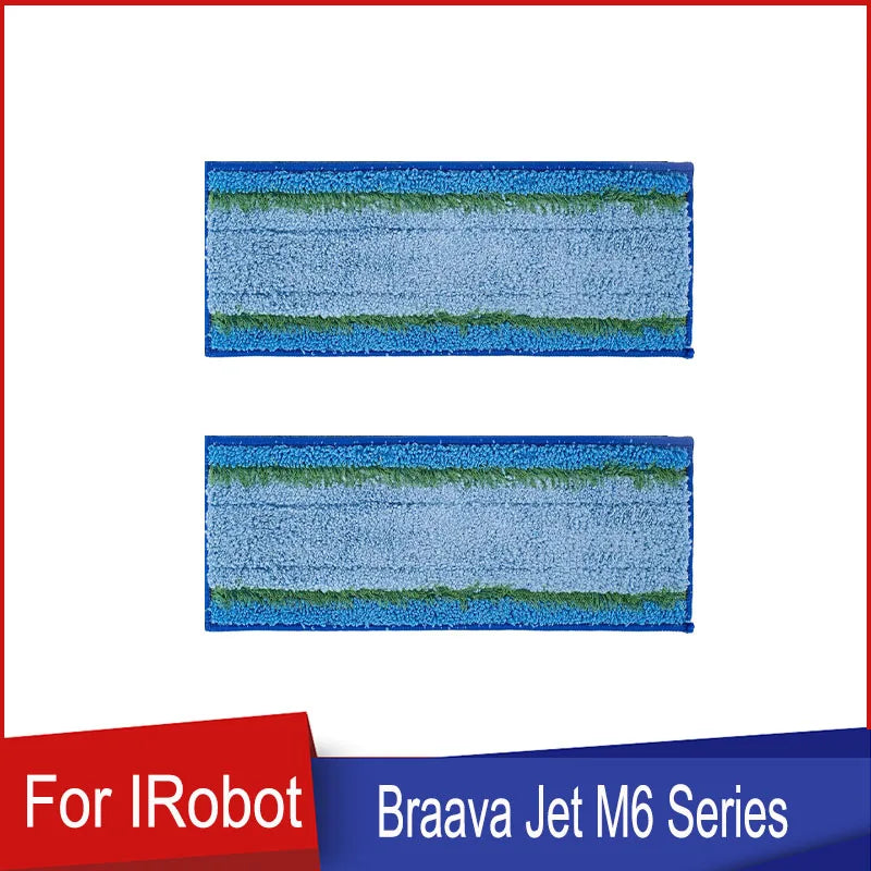 Upgraded Wet Mopping Pads for iRobot Braava Jet M6 Series (6110) (6012) (6112) (6113) Ultimate Robot Mops Accessories Parts