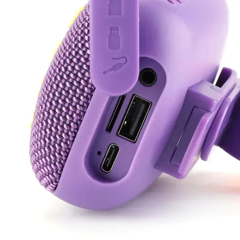 Outdoor Bicycle Bluetooth Speaker Portable Wireless Sound Box Rechargeable Handlebar Speaker Waterproof Bluetooth Speaker