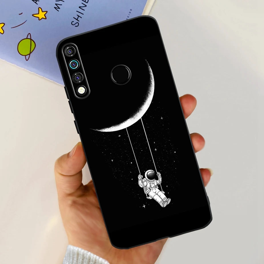 For Tecno Camon 12 Case Spark 4 KC8 Cute Cartoon Cover Soft Silicone Phone Case For Tecno Spark 4 Camon12 CC7S Back Cover Bumper