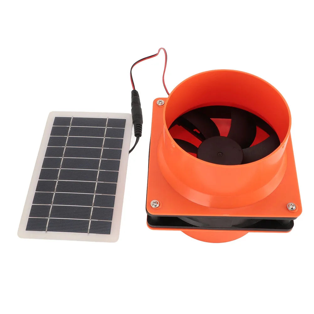 12V Solar Ventilation Fan 12V Ventilation Fan Generator Efficient Airflow Quick Installation Robust ABS Material