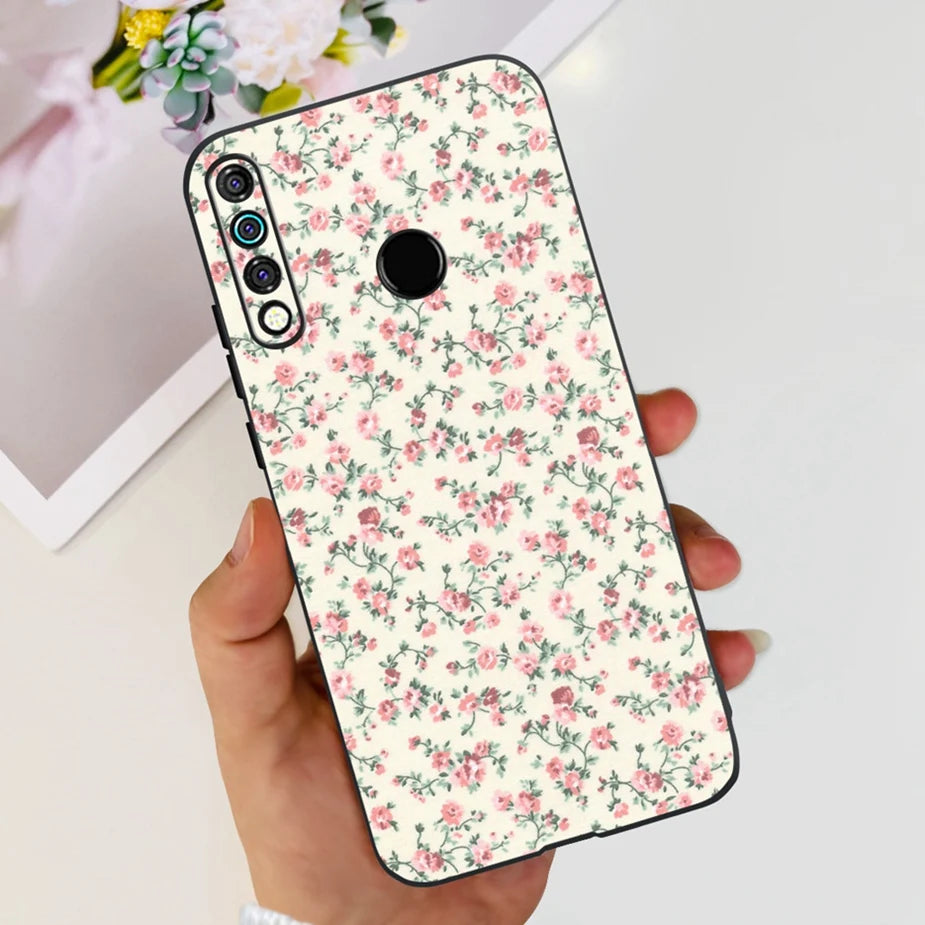 For Tecno Camon 12 Case Spark 4 KC8 Cute Cartoon Cover Soft Silicone Phone Case For Tecno Spark 4 Camon12 CC7S Back Cover Bumper