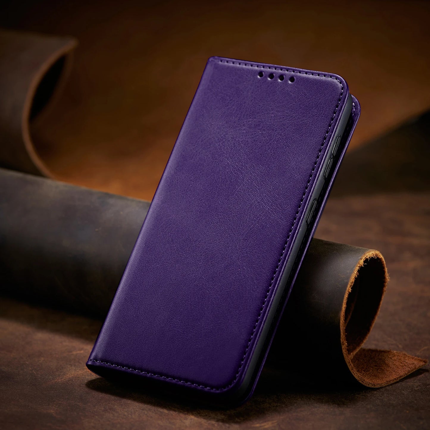 Redmi 13C 12C 10C 9C 9A Magnetic Phone Case for Xiaomi Redmi Note 13 12 11 10 9 8 Pro Plus 13R 12S 11S Cases Leather Flip Cover