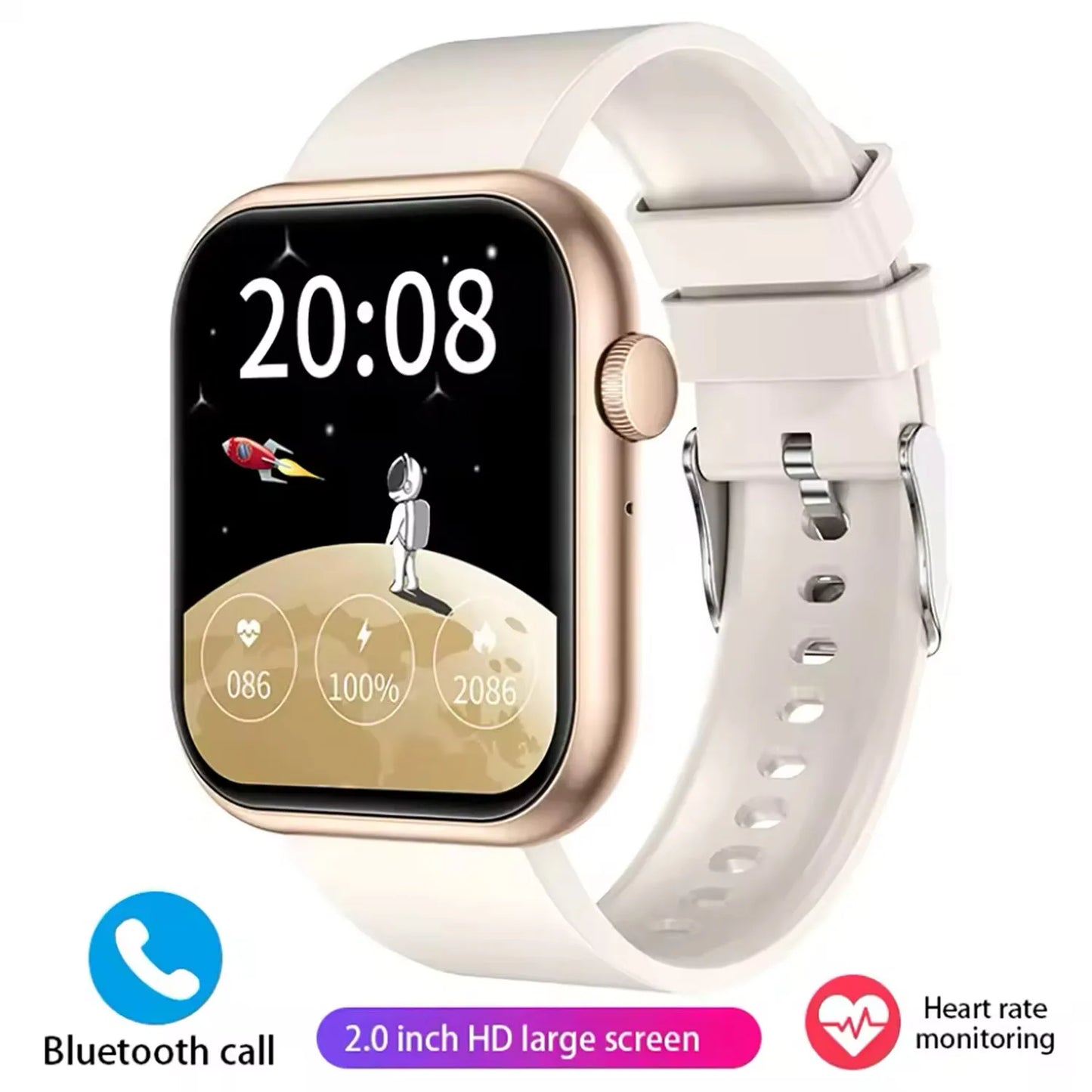 for iPhone 15 Pro Max 14 15 Plus 13 12 Smart Watch Blood Pressure Waterproof Smartwatch Heart Rate Monitor Fitness Sport Watches