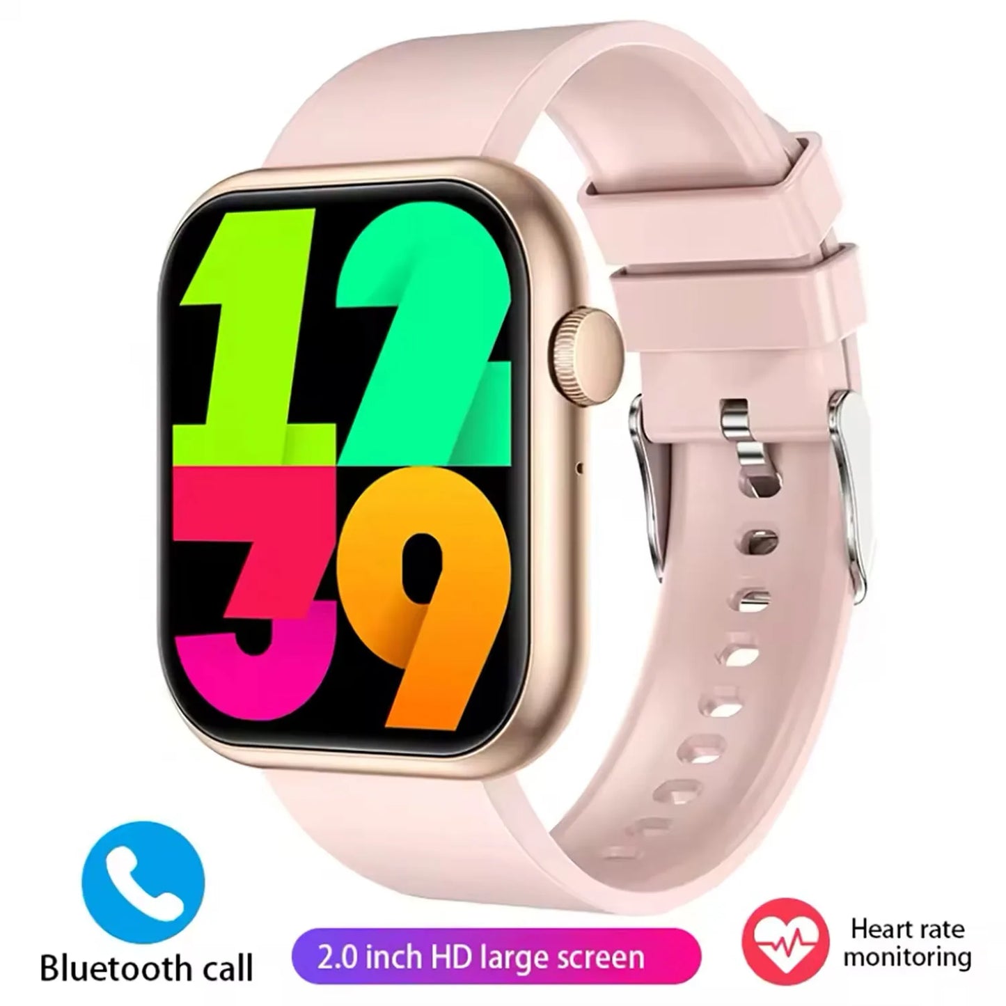 for iPhone 15 Pro Max 14 15 Plus 13 12 Smart Watch Blood Pressure Waterproof Smartwatch Heart Rate Monitor Fitness Sport Watches