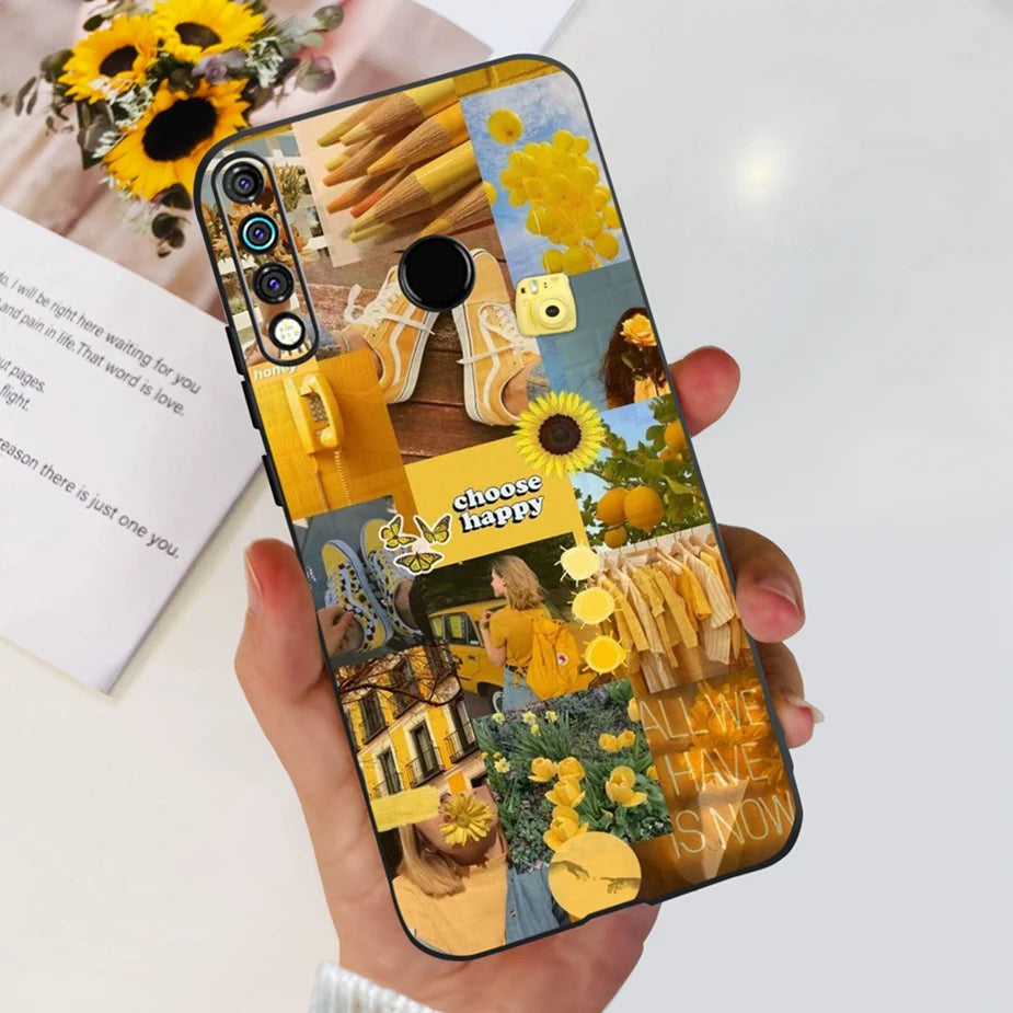 For Tecno Camon 12 Case Spark 4 KC8 Cute Cartoon Cover Soft Silicone Phone Case For Tecno Spark 4 Camon12 CC7S Back Cover Bumper