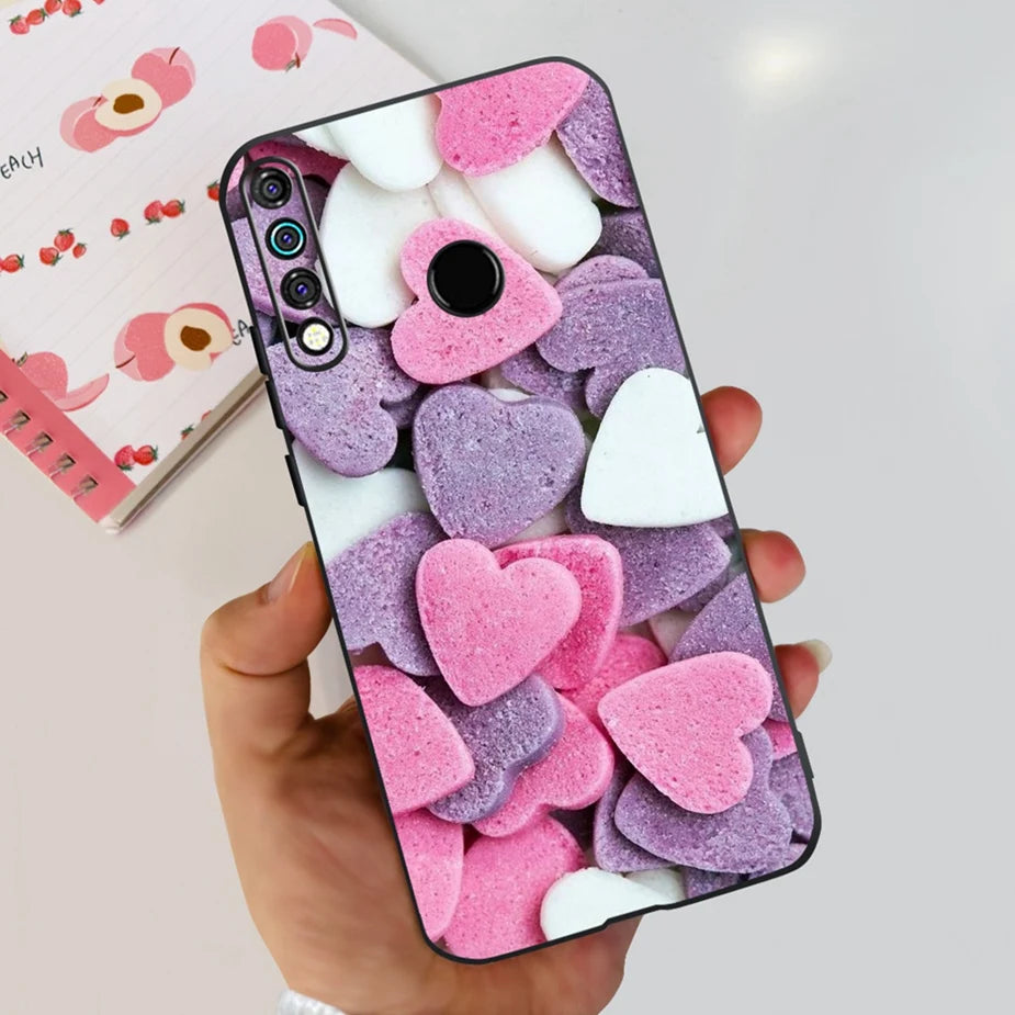 For Tecno Camon 12 Case Spark 4 KC8 Cute Cartoon Cover Soft Silicone Phone Case For Tecno Spark 4 Camon12 CC7S Back Cover Bumper