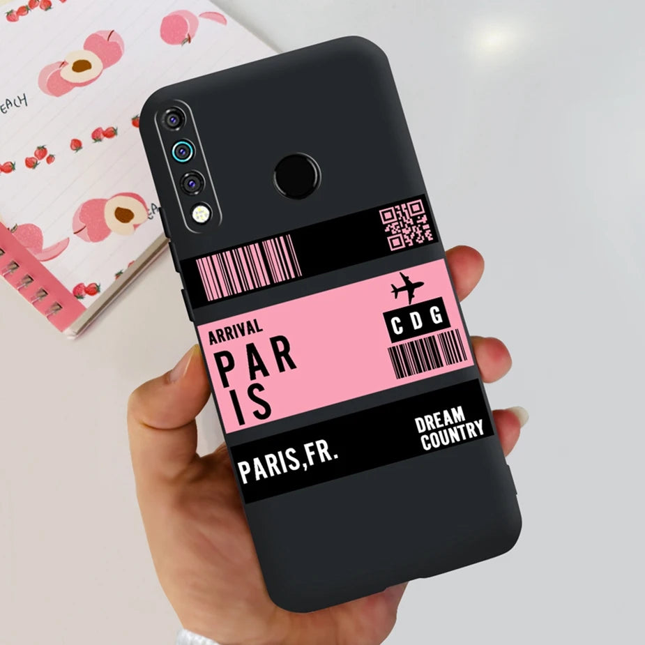 For Tecno Camon 12 Case Spark 4 KC8 Cute Cartoon Cover Soft Silicone Phone Case For Tecno Spark 4 Camon12 CC7S Back Cover Bumper