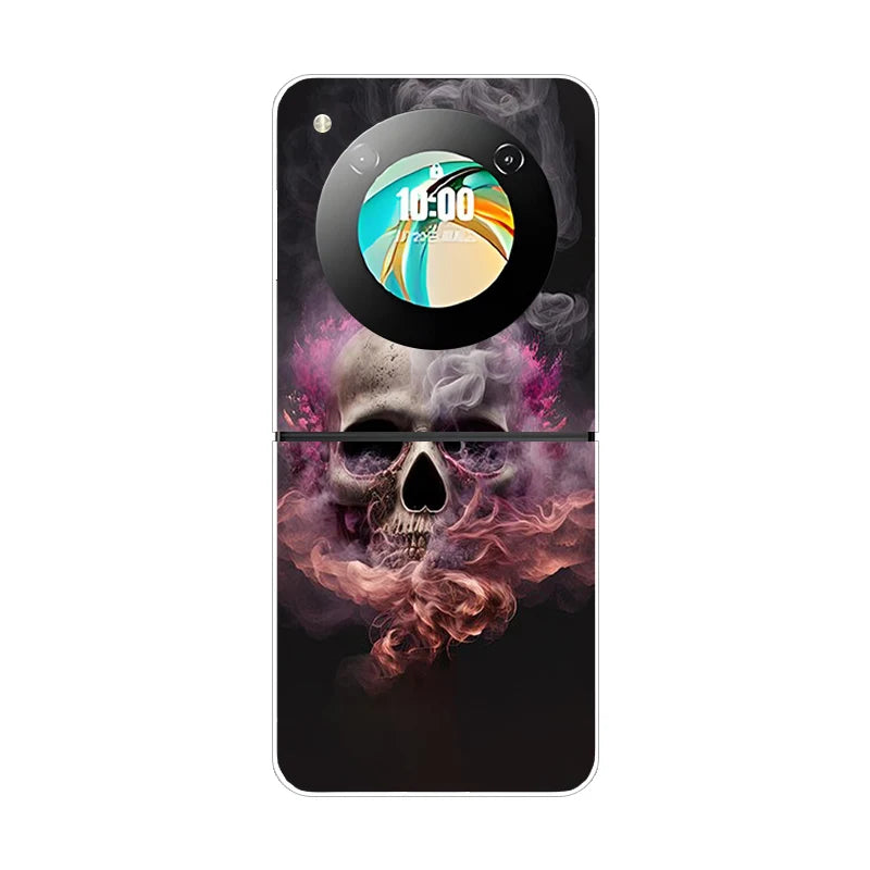 For ZTE Nubia Flip Flip2 Case Luxury Fashion Cover Transparent PC Hard Phone Case For ZTE Libero Flip Shockproof Bumper Shell