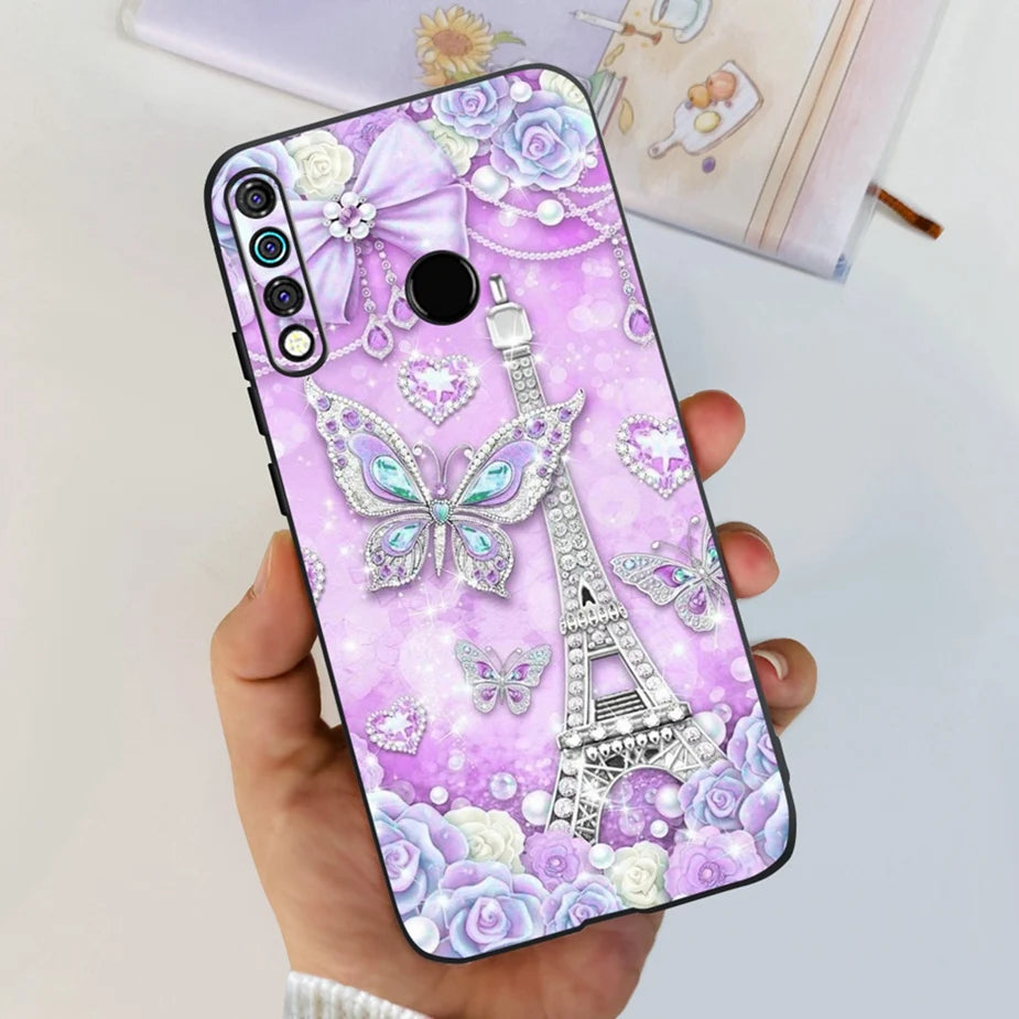 For Tecno Camon 12 Case Spark 4 KC8 Cute Cartoon Cover Soft Silicone Phone Case For Tecno Spark 4 Camon12 CC7S Back Cover Bumper