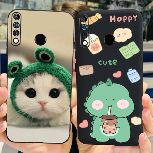 For Tecno Camon 12 Case Spark 4 KC8 Cute Cartoon Cover Soft Silicone Phone Case For Tecno Spark 4 Camon12 CC7S Back Cover Bumper