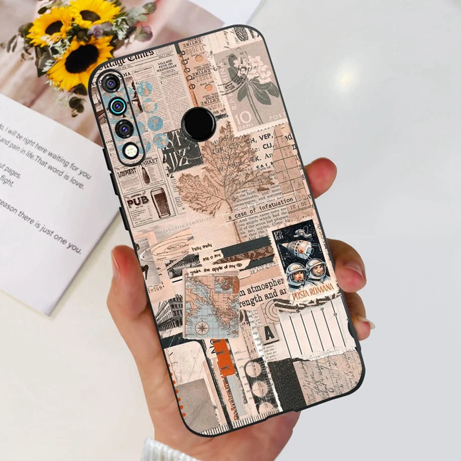 For Tecno Camon 12 Case Spark 4 KC8 Cute Cartoon Cover Soft Silicone Phone Case For Tecno Spark 4 Camon12 CC7S Back Cover Bumper