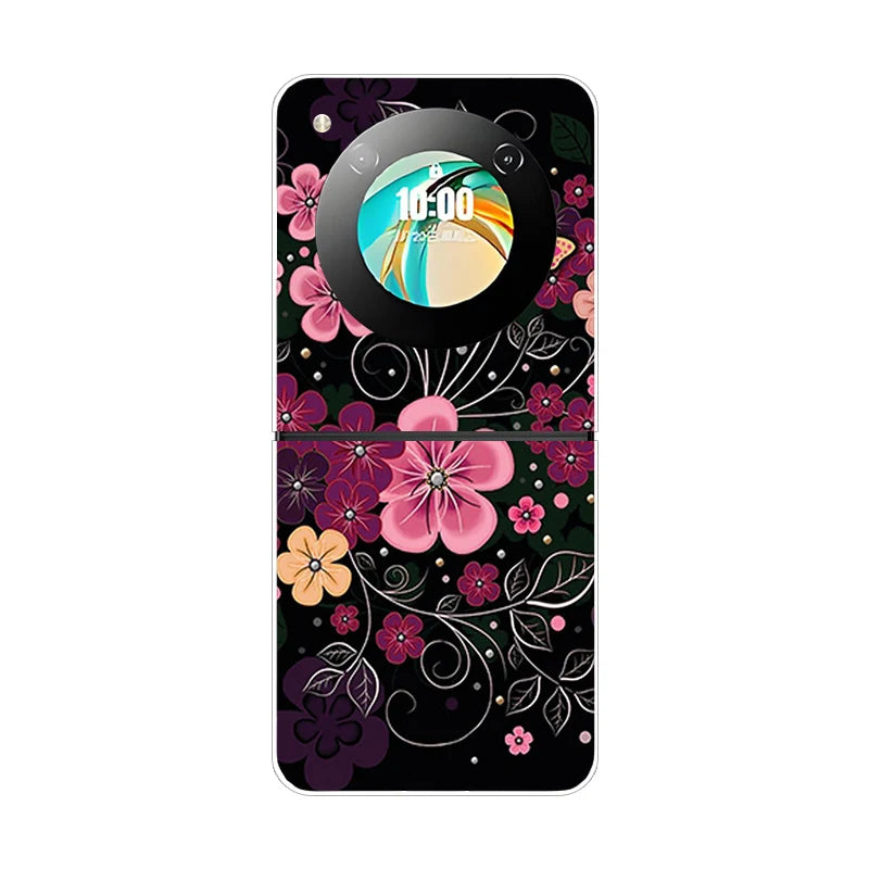 For ZTE Nubia Flip Flip2 Case Luxury Fashion Cover Transparent PC Hard Phone Case For ZTE Libero Flip Shockproof Bumper Shell