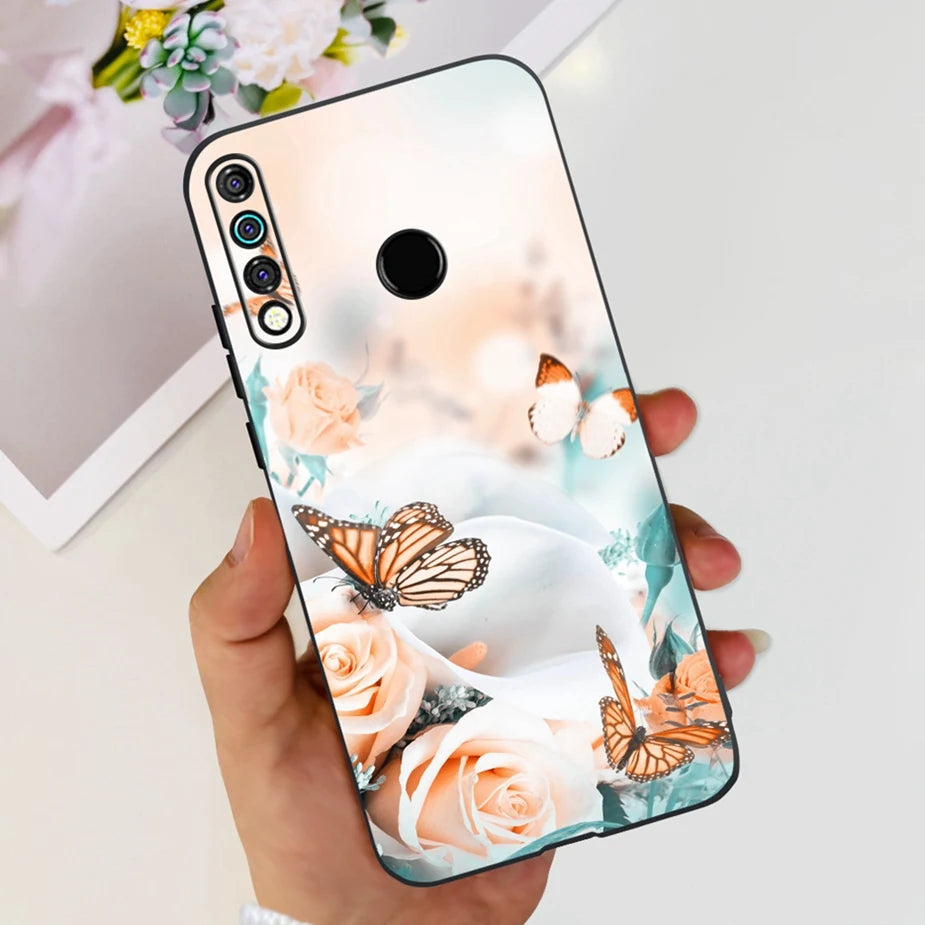For Tecno Camon 12 Case Spark 4 KC8 Cute Cartoon Cover Soft Silicone Phone Case For Tecno Spark 4 Camon12 CC7S Back Cover Bumper